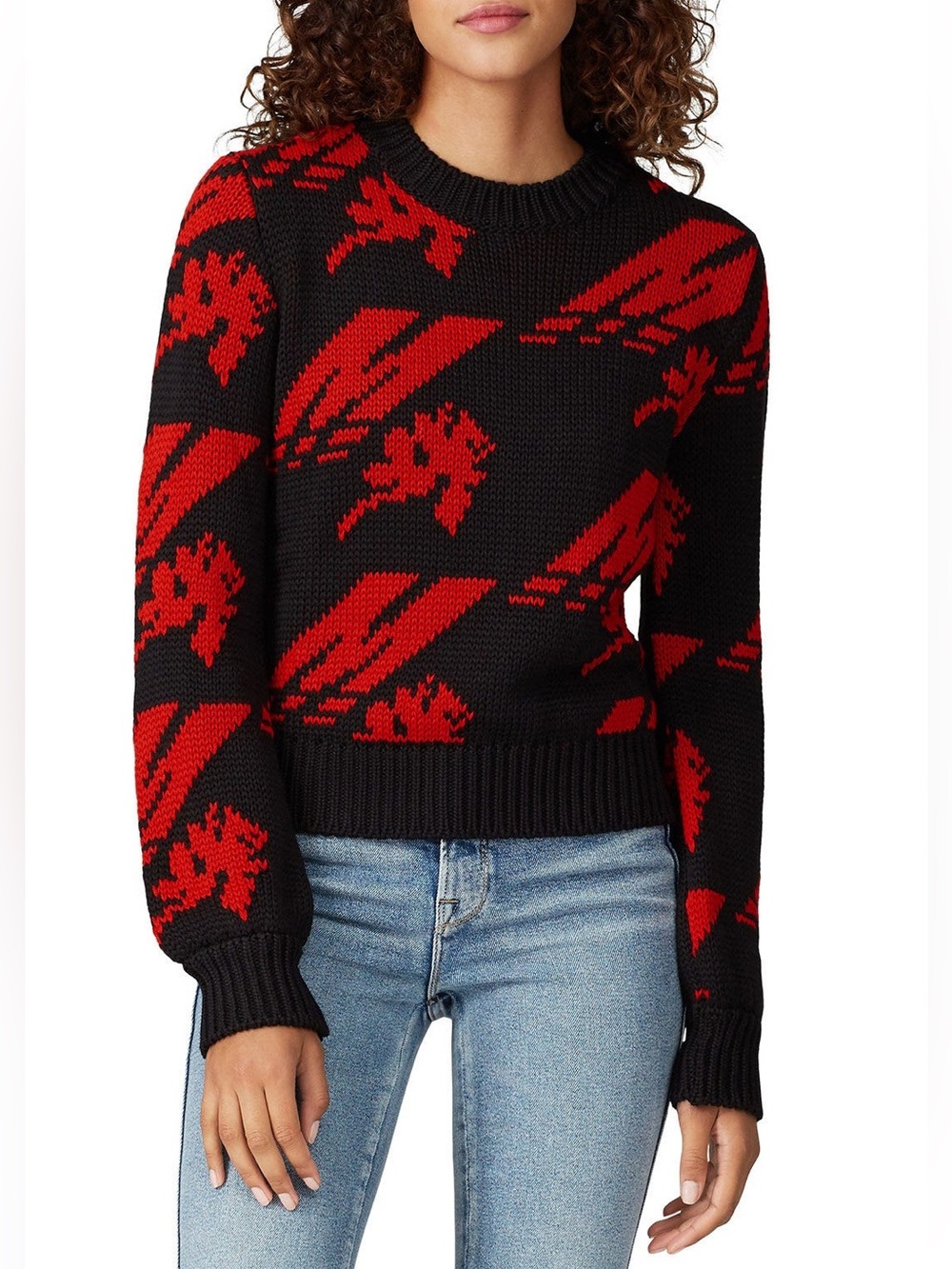 MSGM Maglia Logo Knit Sweater